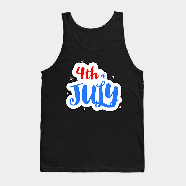 4th of July (v2) Tank Top by Invingos